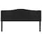 Flash Furniture King, Cambridge Headboard, Black Fabric HG-HB1708-K-BK-GG - alternate 9